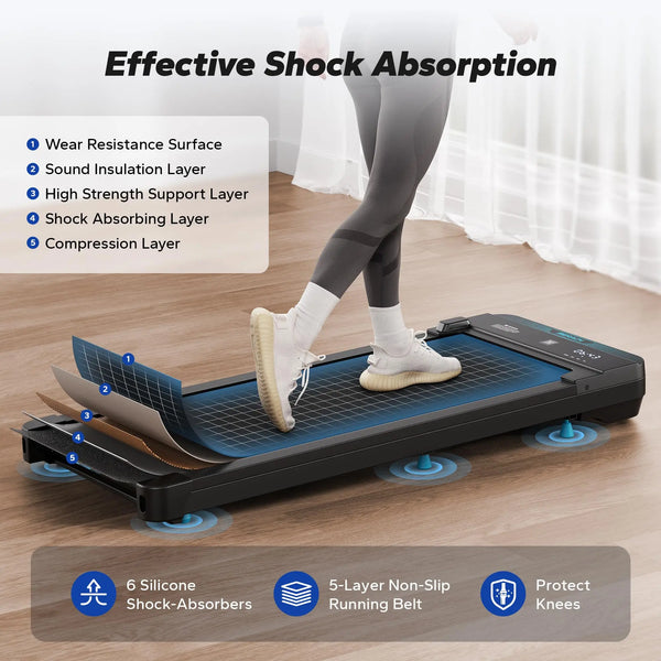 Merach Walking Pad Small Treadmill