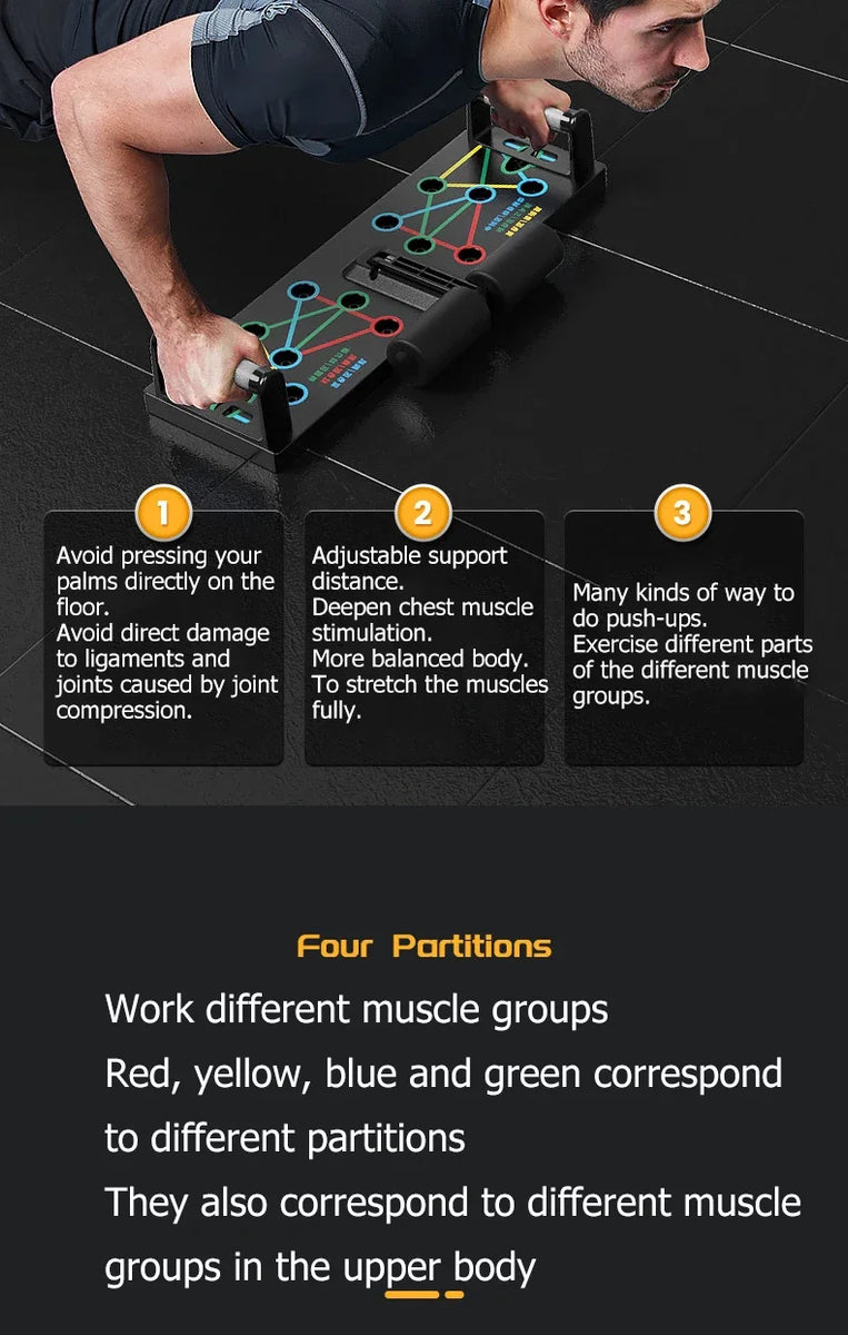 8-in-1 Multifunctional Fitness Board